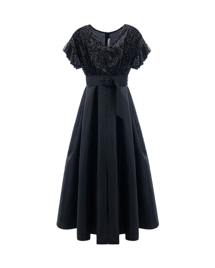 kidsatelier-tulleen-3006-Black-arcola-glimmer-tulle-gown