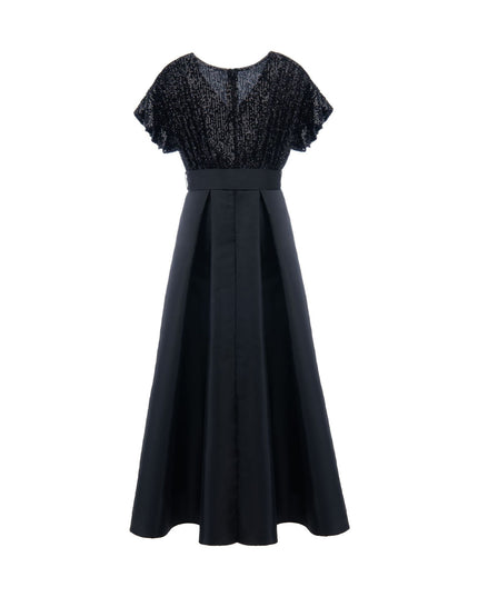 kidsatelier-tulleen-3006-Black-arcola-glimmer-tulle-gown