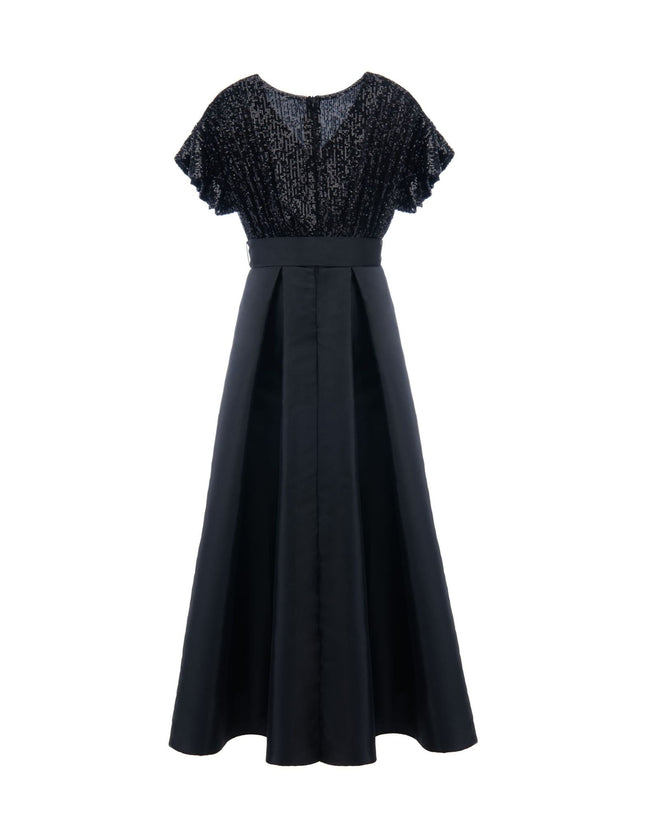 kidsatelier-tulleen-3006-Black-arcola-glimmer-tulle-gown