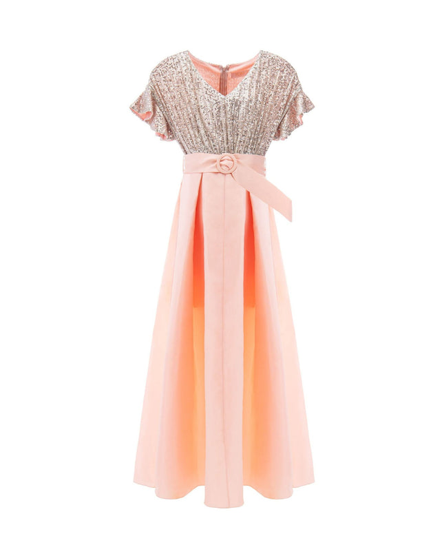 kidsatelier-tulleen-3006-Powder-peach-arcola-glimmer-tulle-gown