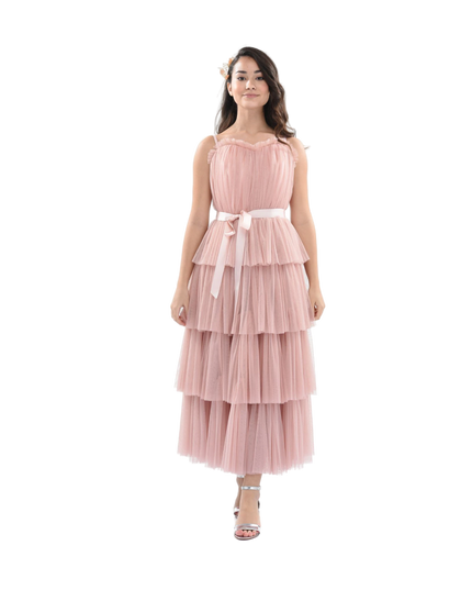 Kidsatelier-tulleen-3080-Blush-pink-blush-firenze-tiered-ribbon-dress