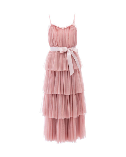 Kidsatelier-tulleen-3080-Blush-pink-blush-firenze-tiered-ribbon-dress