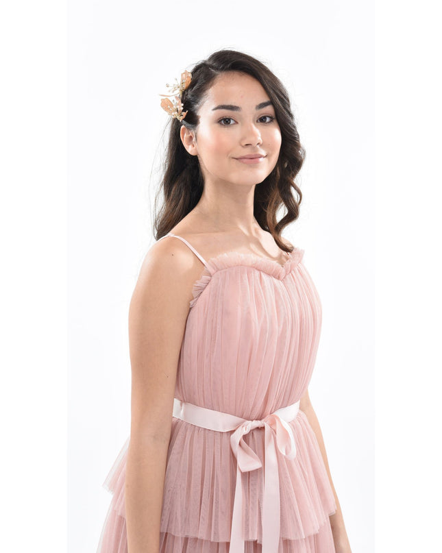 Kidsatelier-tulleen-3080-Blush-pink-blush-firenze-tiered-ribbon-dress