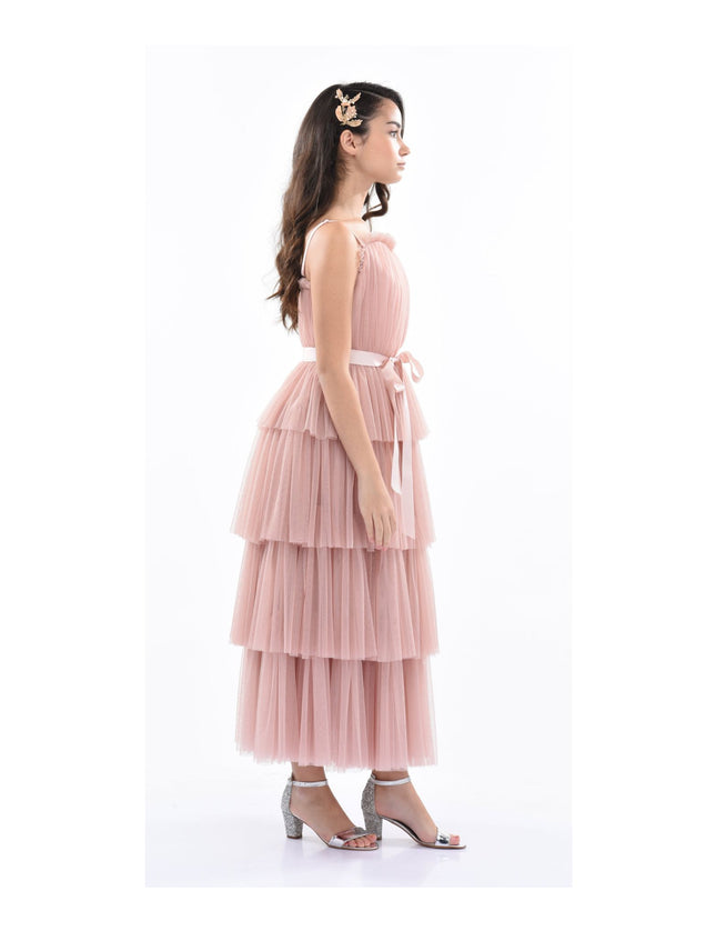 Kidsatelier-tulleen-3080-Blush-pink-blush-firenze-tiered-ribbon-dress