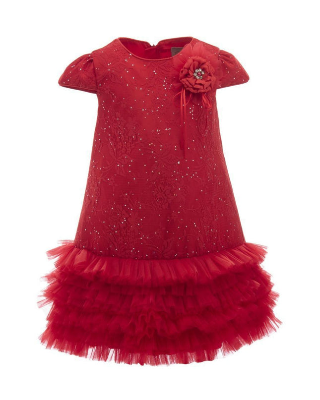 kidsatelier-tulleen-32060PR-Red-tulleen-red-sparkle-empire-dress-32060pr-red