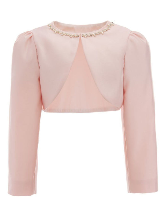 kidsatelier-tulleen-32236PR-Powder-tulleen-pink-cropped-satin-cardigan-32236pr-powder