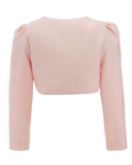 kidsatelier-tulleen-32236PR-Powder-tulleen-pink-cropped-satin-cardigan-32236pr-powder