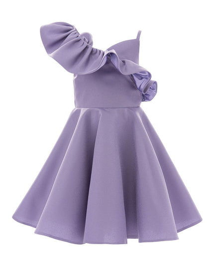 kidsatelier-tulleen-T-322408-Purple-riviera-off-shoulder-ruffle-dress