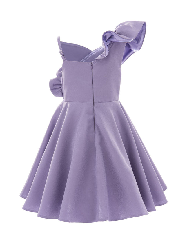 kidsatelier-tulleen-T-322408-Purple-riviera-off-shoulder-ruffle-dress