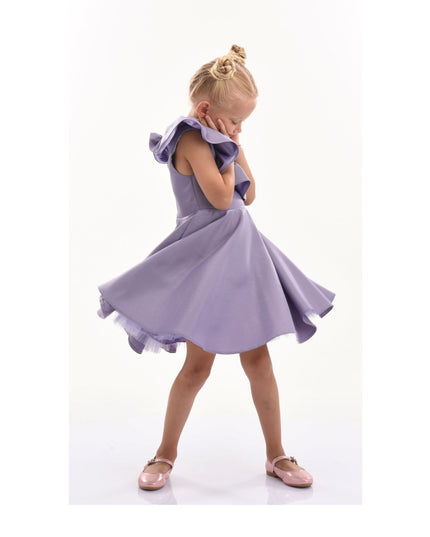 kidsatelier-tulleen-T-322408-Purple-riviera-off-shoulder-ruffle-dress