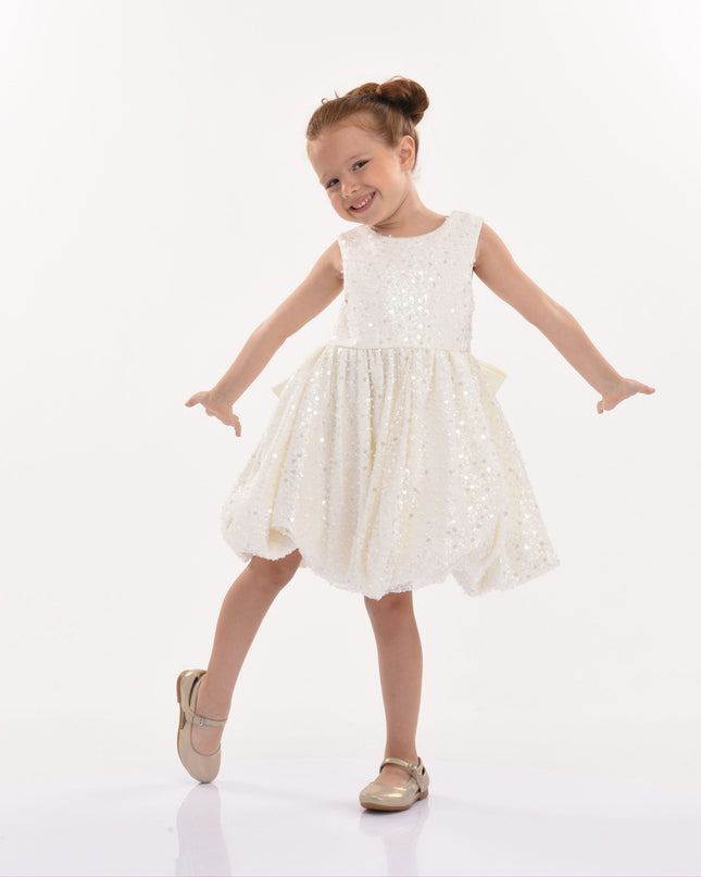 kidsatelier-tulleen-322410-Pearl-white-ainsley-sequin-bow-dress