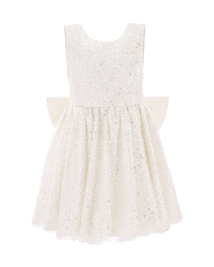 kidsatelier-tulleen-322410-Pearl-white-ainsley-sequin-bow-dress