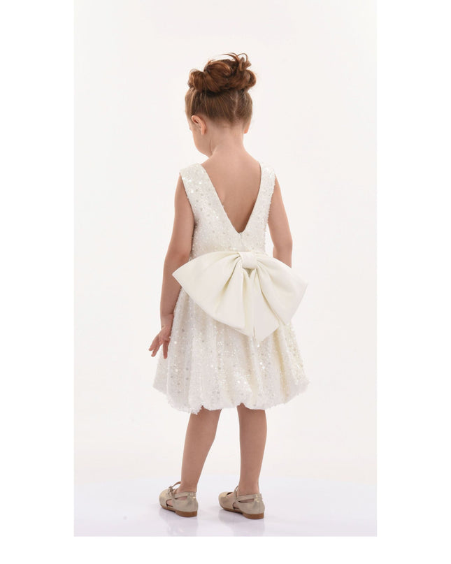 kidsatelier-tulleen-322410-Pearl-white-ainsley-sequin-bow-dress