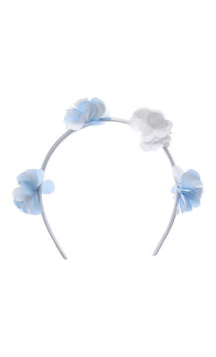 kids atelier tulleen Blue Campanula Bloom Dress