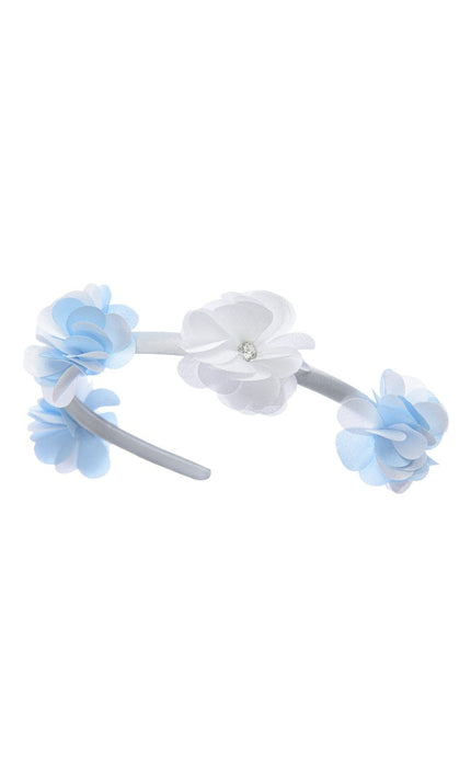 kids atelier tulleen Blue Campanula Bloom Dress
