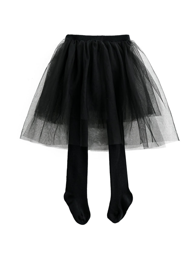 kids atelier tulleen Black Tulle Twirl Skirt