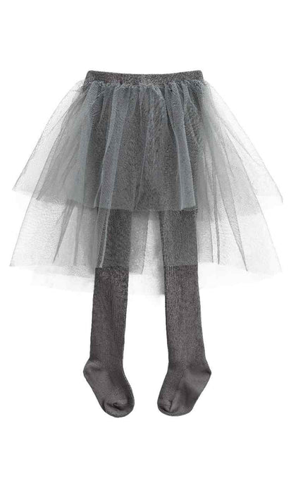 kids atelier tulleen Grey Tulle Twirl Skirt