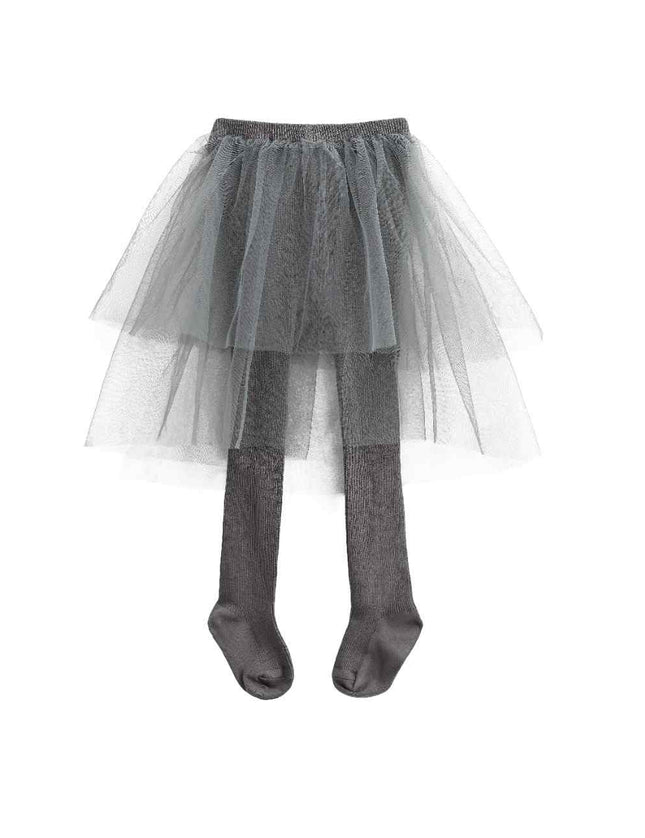 kids atelier tulleen Grey Tulle Twirl Skirt