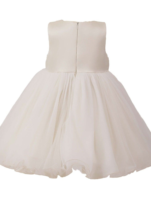 kids atelier tulleen Cream Blossom Gown
