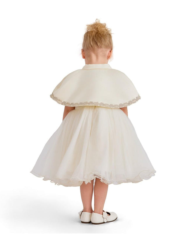 kids atelier tulleen Cream Blossom Gown
