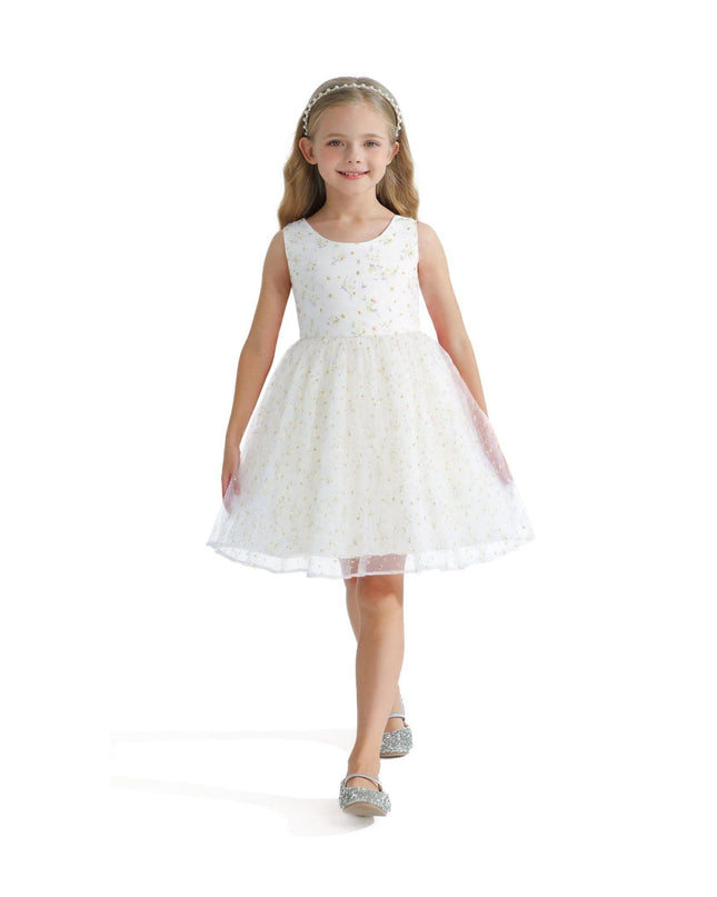 kidsatelier-tulleen-BT5201-ivory-floral-patterned-bow-dress