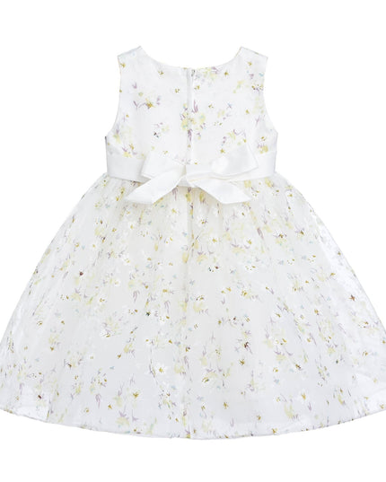 kidsatelier-Tulleen-Ivory-Floral-Patterned-Bow-Dress