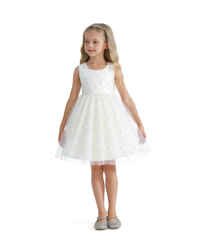 kidsatelier-tulleen-BT5201-ivory-floral-patterned-bow-dress