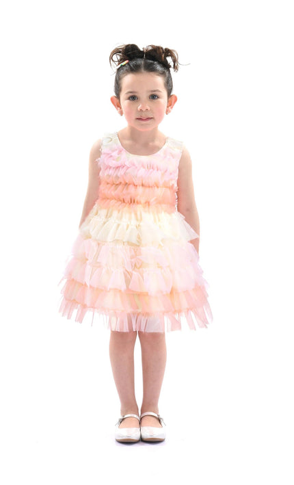 kidsatelier-tulleen-Pink-Ruffle-Layered-Tulle-Dress