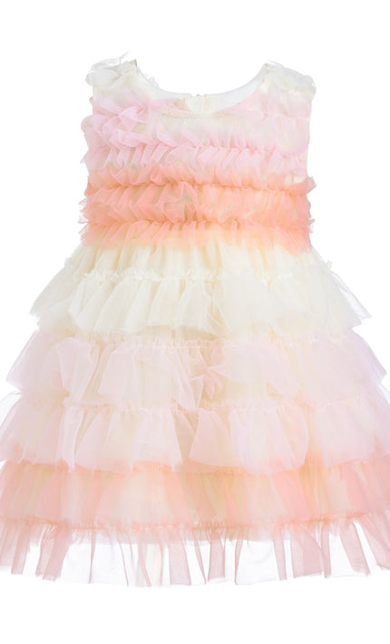 kidsatelier-tulleen-Pink-Ruffle-Layered-Tulle-Dress