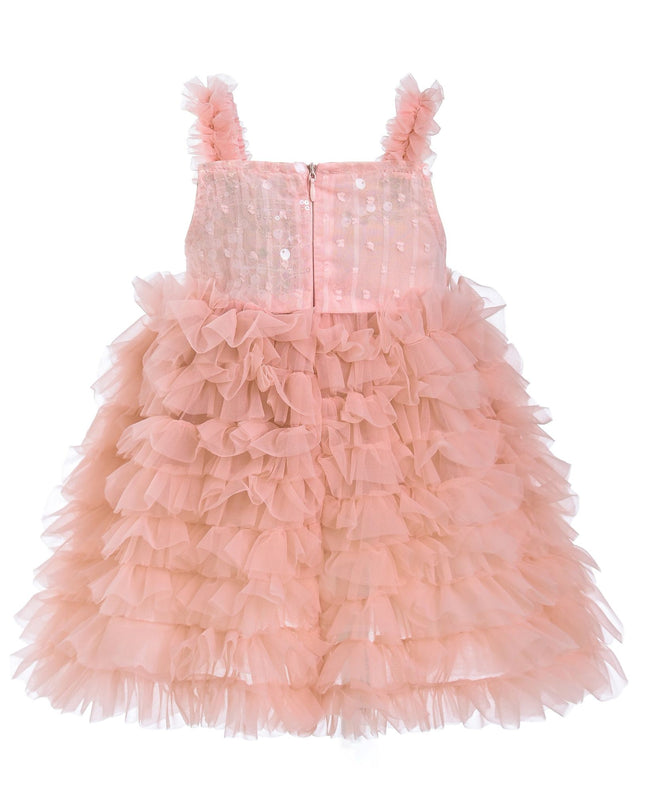 kidsatelier-tulleen-BT5258-Pink-bow-tiered-tulle-dress