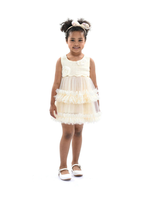 kidsatelier-tulleen-BT5288-Ivory-flower-layered-tulle-dress