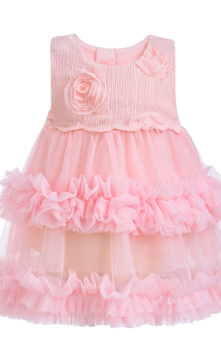 kidsatelier-tulleen-Pink-Flower-Layered-Tulle-Dress