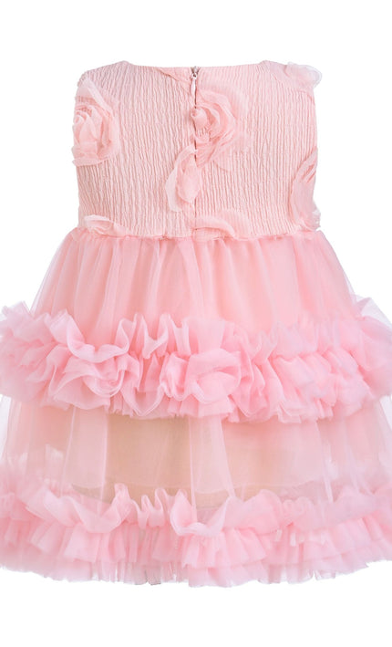 kidsatelier-tulleen-Pink-Flower-Layered-Tulle-Dress