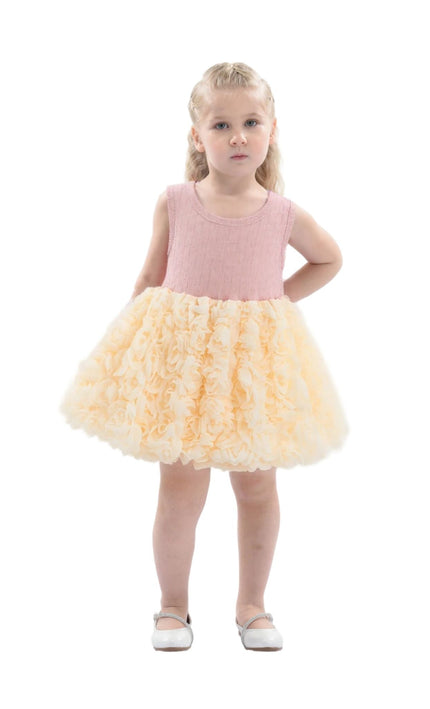 kidsatelier-tulleen-Pink-Rose-Rabbit-Cardigan-Dress