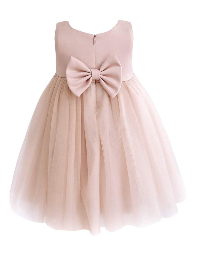 kids atelier tulleen Rose Ribbon Bloom Gown