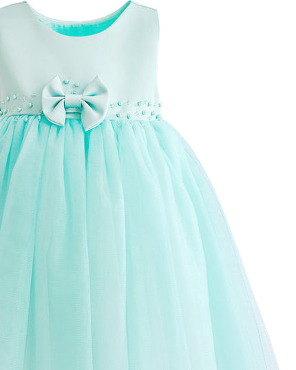 kids atelier tulleen Jade Lace Petal Gown