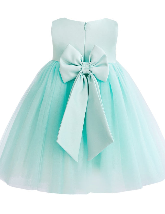 kids atelier tulleen Jade Lace Petal Gown