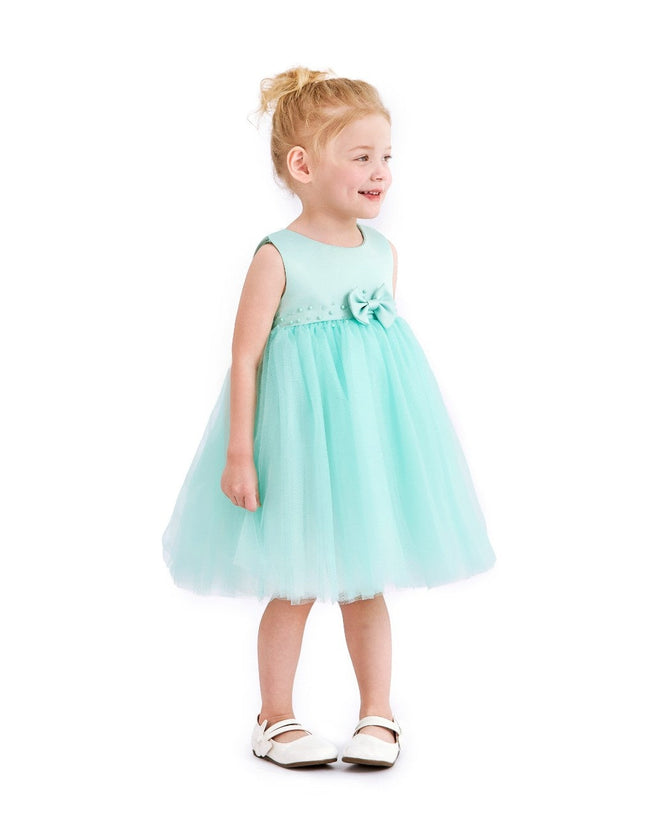 kids atelier tulleen Jade Lace Petal Gown