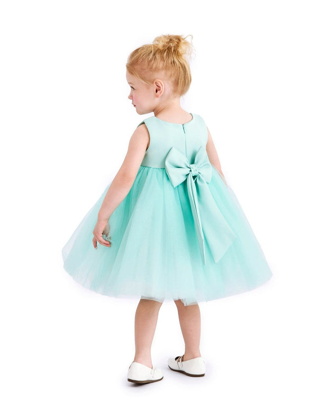 kids atelier tulleen Jade Lace Petal Gown