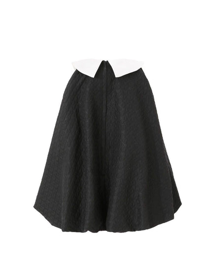 kids atelier tulleen Black Bow-Embellishment Dress