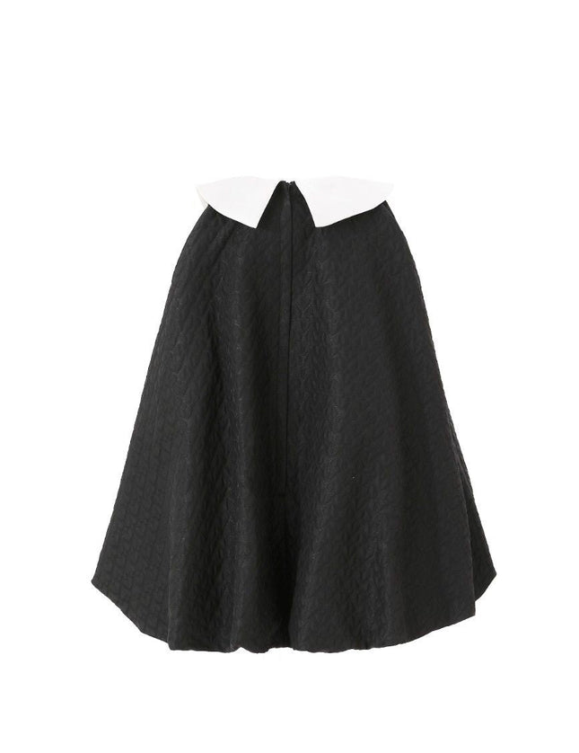 kids atelier tulleen Black Bow-Embellishment Dress