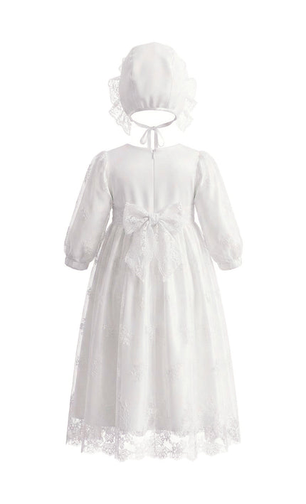 kids atelier tulleen White Lace Sorellia Dress