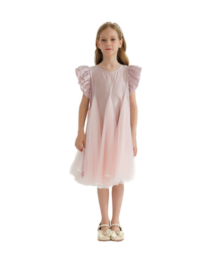kidsatelier-tulleen-MT0881-Pink-frill-tulle-dress