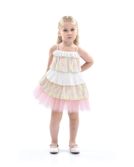 kidsatelier-tulleen-MT52083-yellow-tiered-warm-floral-dress-set