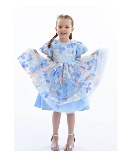 Kidsatelier-tulleen-MTARAO4-Blue-daisy-party-dress