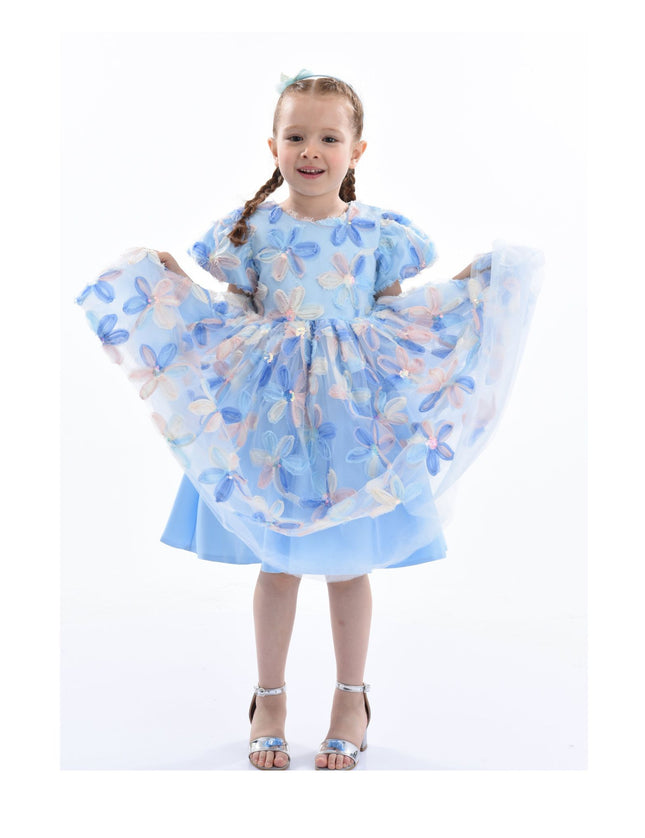 Kidsatelier-tulleen-MTARAO4-Blue-daisy-party-dress