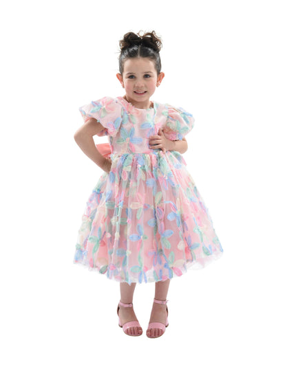 kidsatelier-tulleen-MTARAO4-Peach-daisy-party-dress