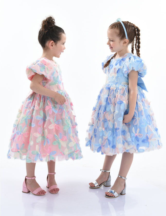 kidsatelier-tulleen-MTARAO4-Peach-daisy-party-dress