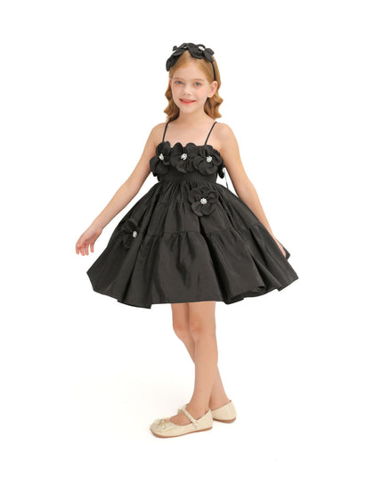 kidsatelier-tulleen-MTC10100-Black-buttercup-ravenna-dress