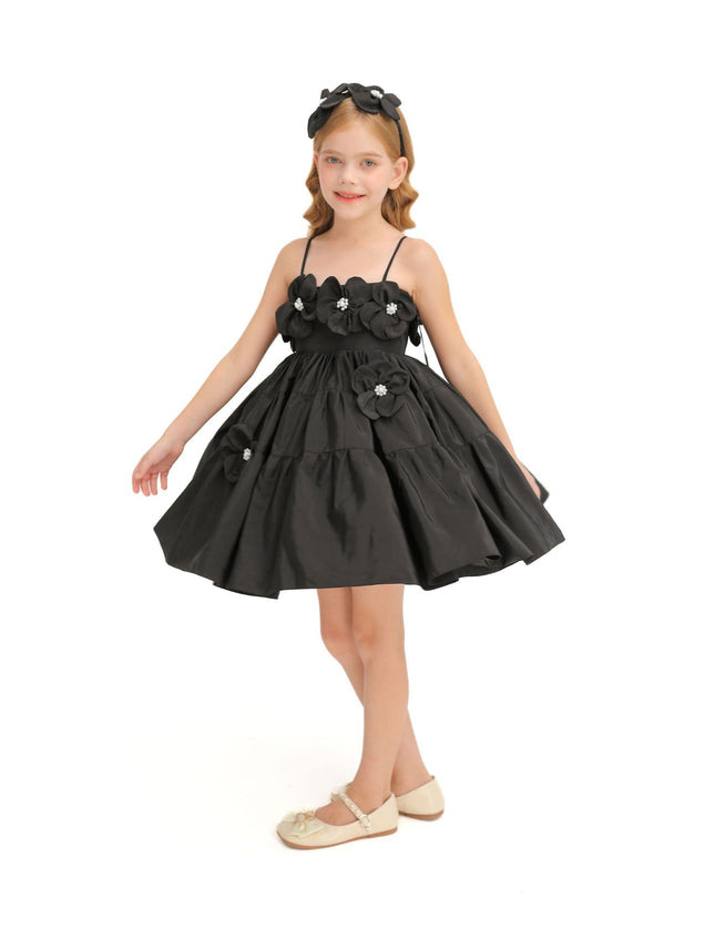 kidsatelier-tulleen-MTC10100-Black-buttercup-ravenna-dress